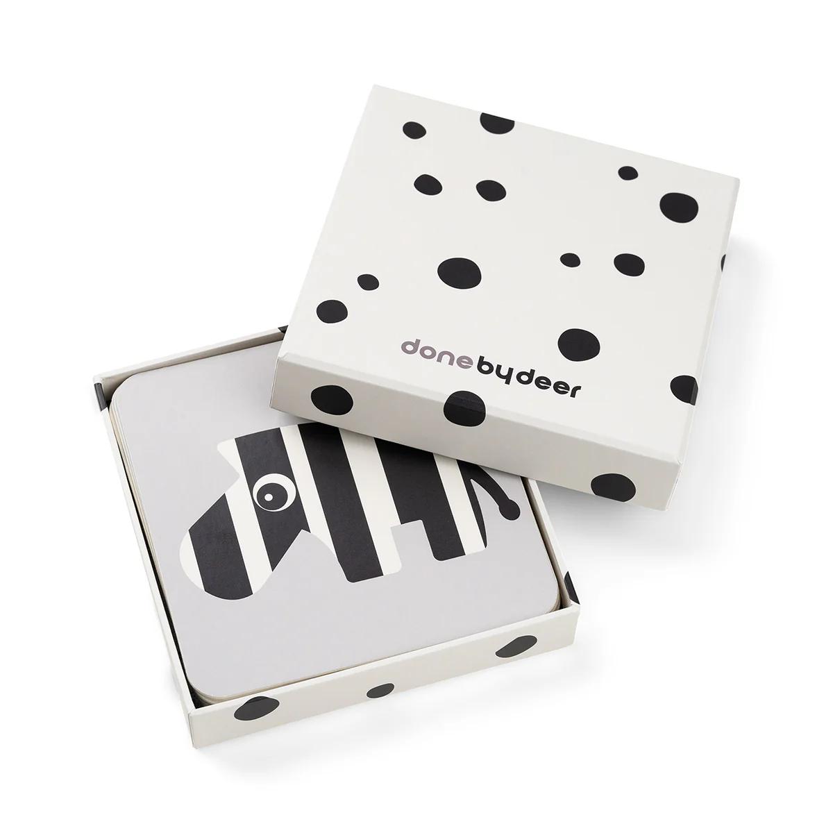 10 Kontrastkarten für Babys Deer friends Done by Deer mezcla