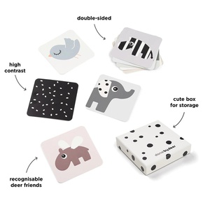 10 Kontrastkarten für Babys Deer friends Done by Deer mezcla