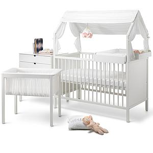 2 draps housse HOME Stokke ourson