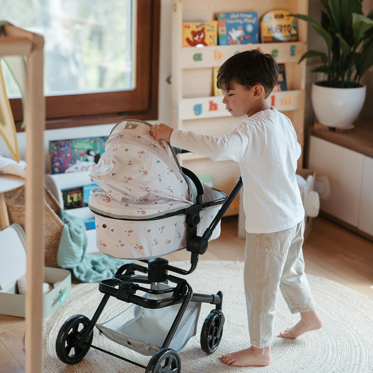 2-in-1 Foldable stroller Eurekakids