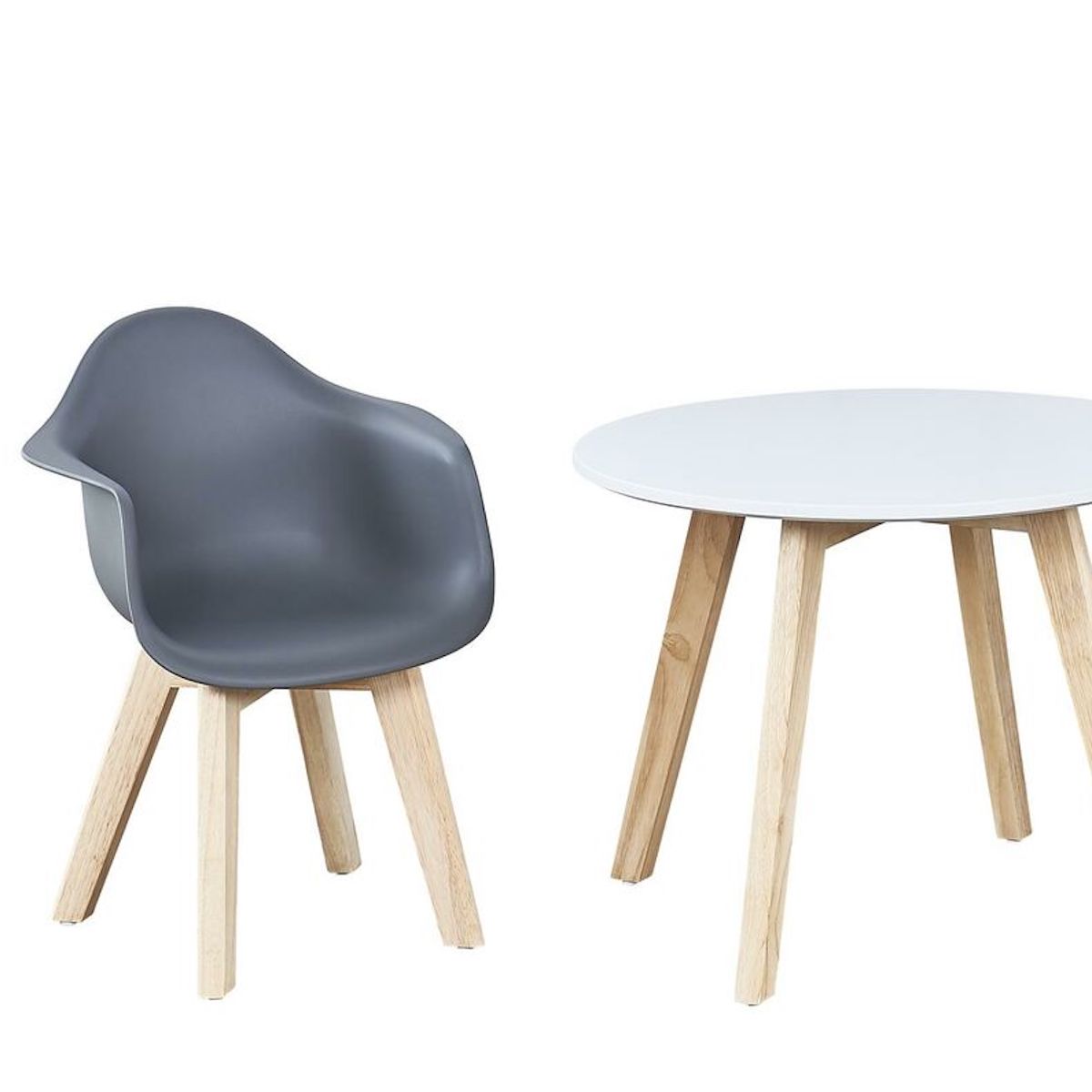 2 Kinderbetten KIDS Quax grau