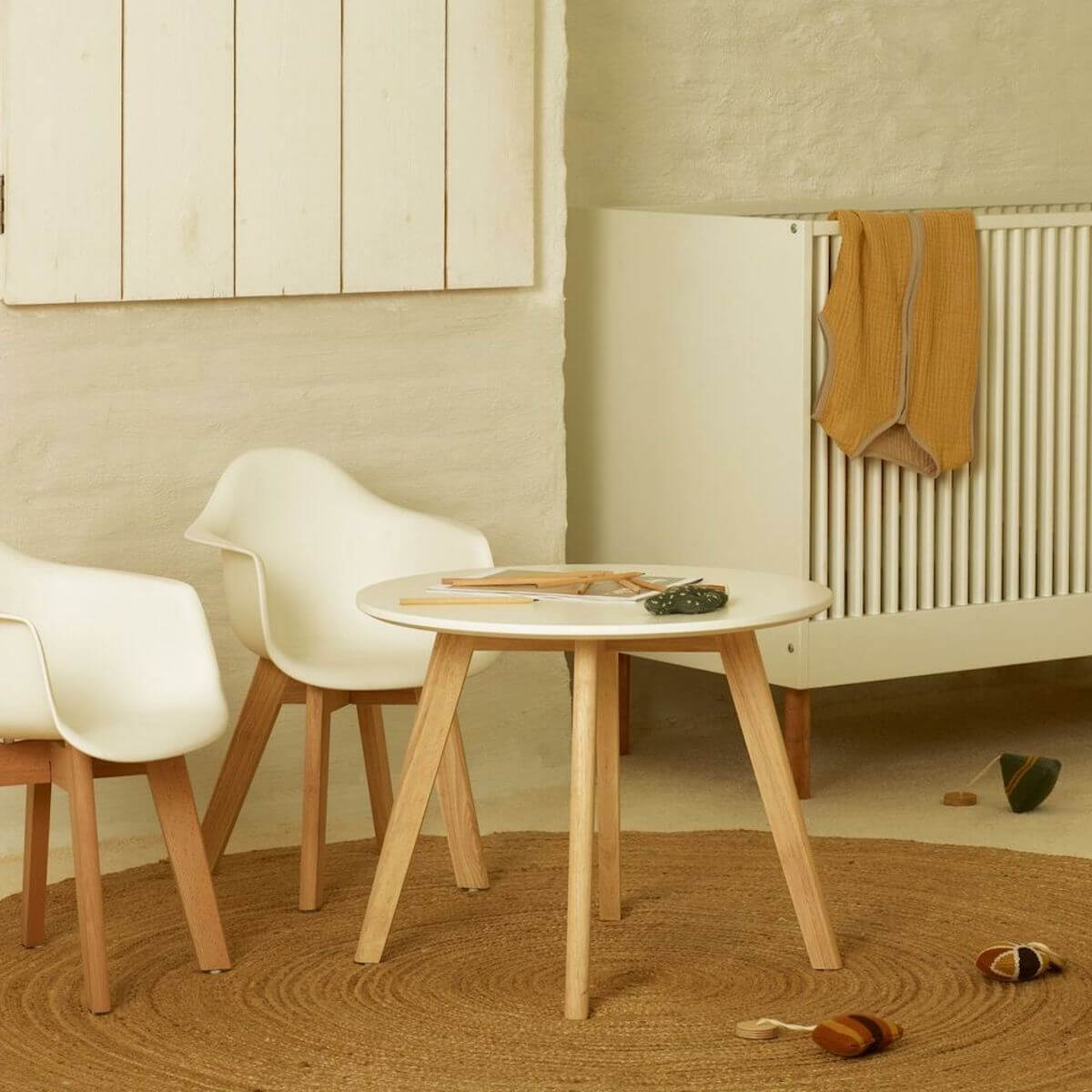 2 Kinderstühle Quax weiß