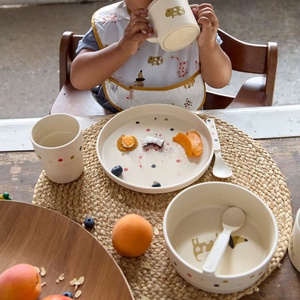 2 Lätzchen 6-24M LITTLE MATEYS Laessig spicy orange