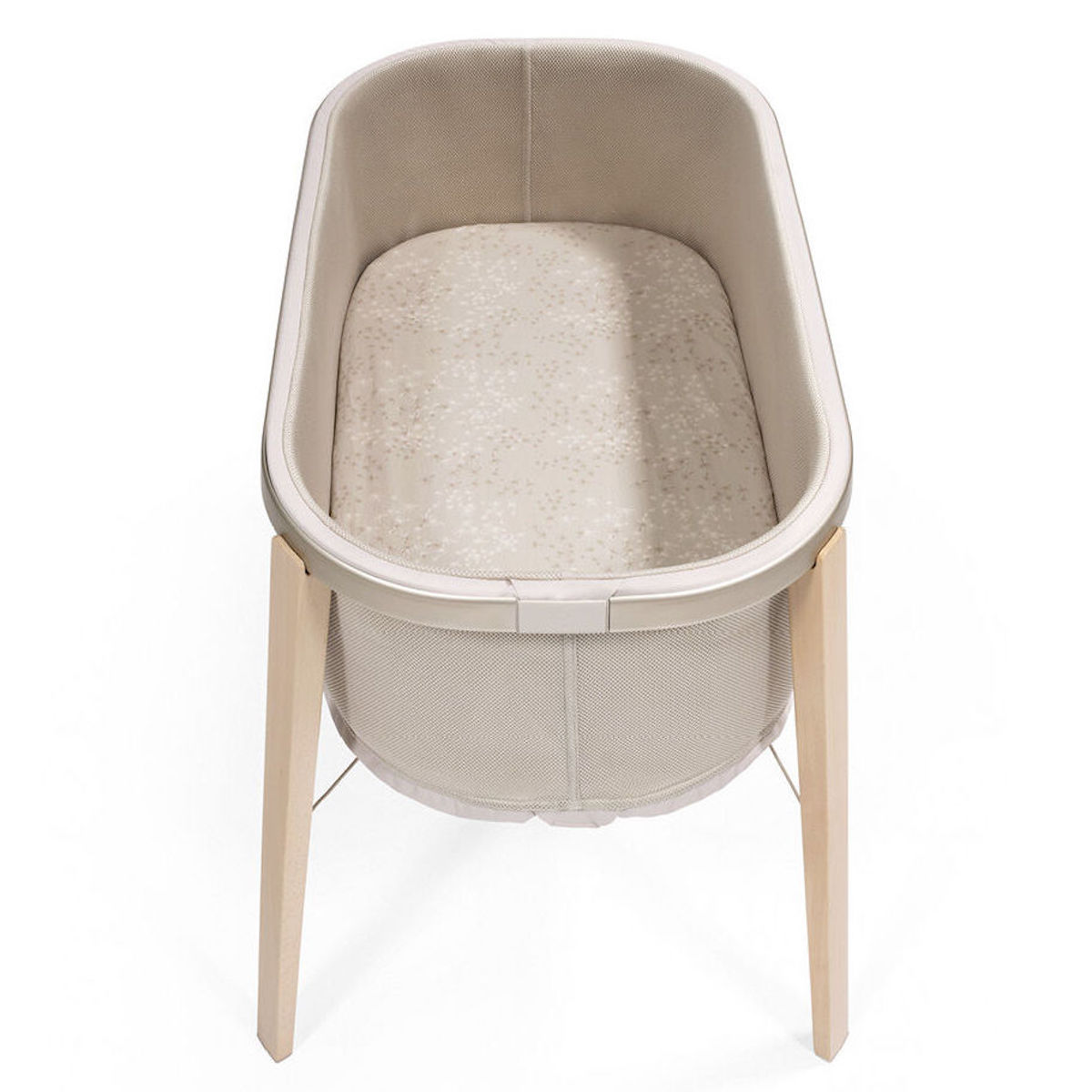 2 Spannbettlaken SNOOZI Stokke vanilla dandelion