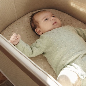 2 Spannbettlaken SNOOZI Stokke vanilla dandelion