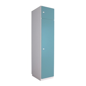 2-türiger Kleiderschrank 47,4x218cm DESTYLE de Breuyn weiß blau