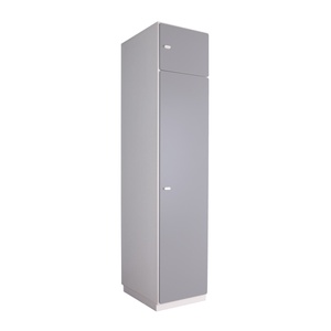 2-türiger Kleiderschrank 47,4x218cm DESTYLE de Breuyn weiß grau