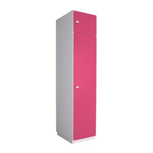 2-türiger Kleiderschrank 47,4x218cm DESTYLE de Breuyn weiß rosa