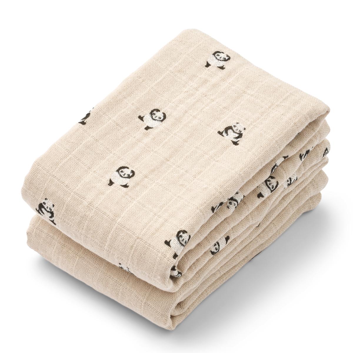 2 Windeln LEWIS Liewood Mini panda Sandy mix