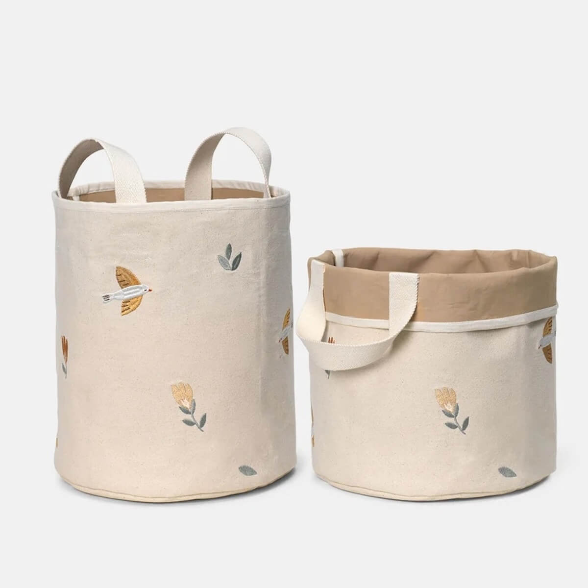 2er Set Aufbewahrungskörbe klein Dear April Songbirds
