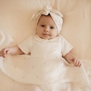 3 langes medium multi-purpose 75x75cm BEE'S Bamboom offwhite almond