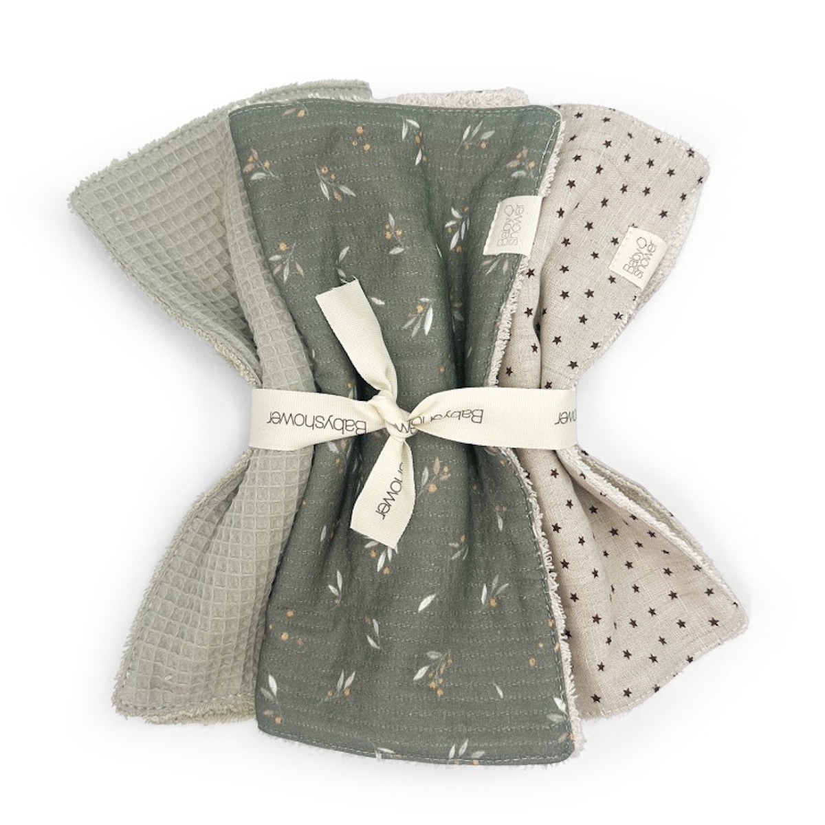 3er-Set Servietten Babyshower misty woods