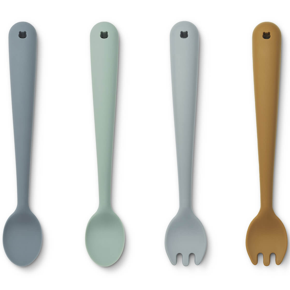 4 Babybesteck SHEA Liewood Whale blau multi mix