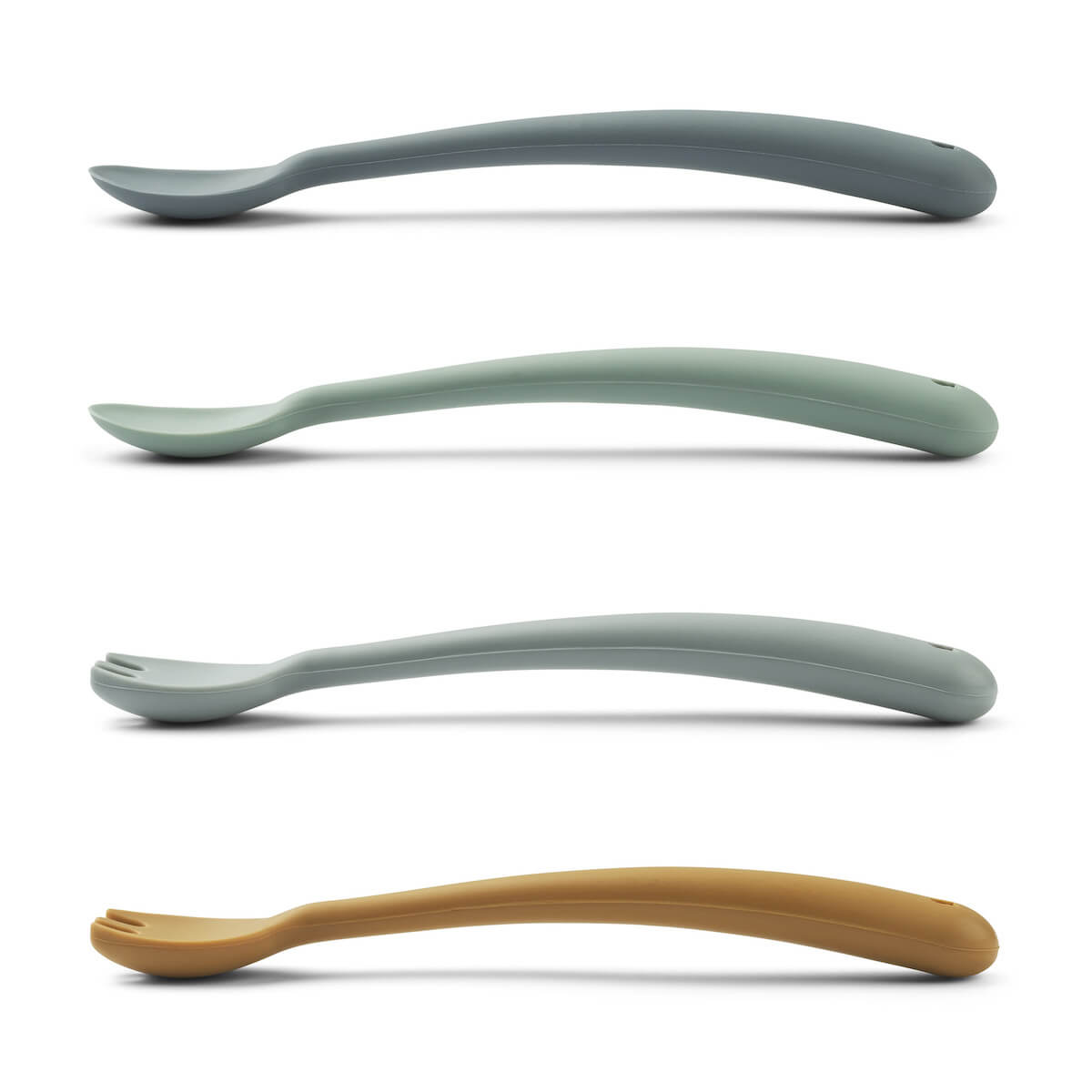 4 Babybesteck SHEA Liewood Whale blau multi mix