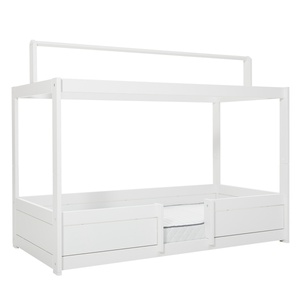 4-in-1 Bett für Stoffdach 90x200cm Lifetime Kidsrooms weiß