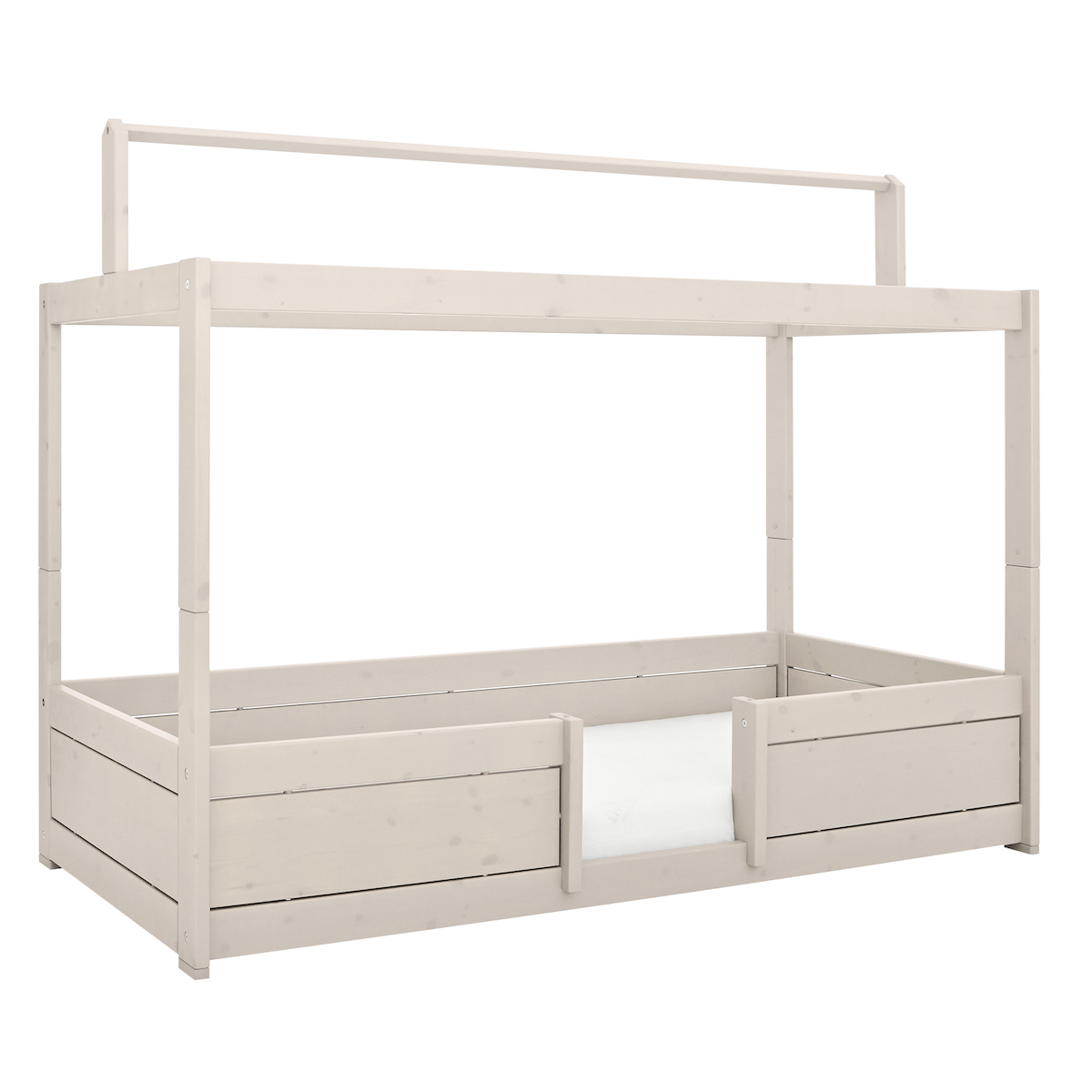 4-in-1 Bett für Stoffdach 90x200cm Lifetime Kidsrooms whitewash