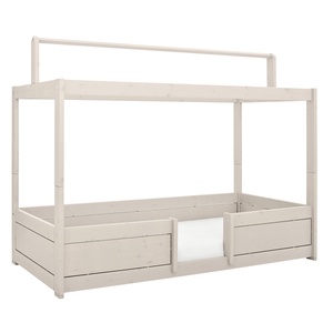 4-in-1 Bett für Stoffdach 90x200cm Lifetime Kidsrooms whitewash