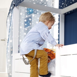 4-in-1 Bett mit Deluxe Lattenrost 90x200cm Lifetime Kidsroomsweiß