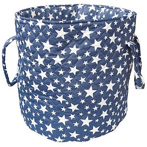 Abitare Kids Spielzeugtasche STARS Baumwolle Blue jeans