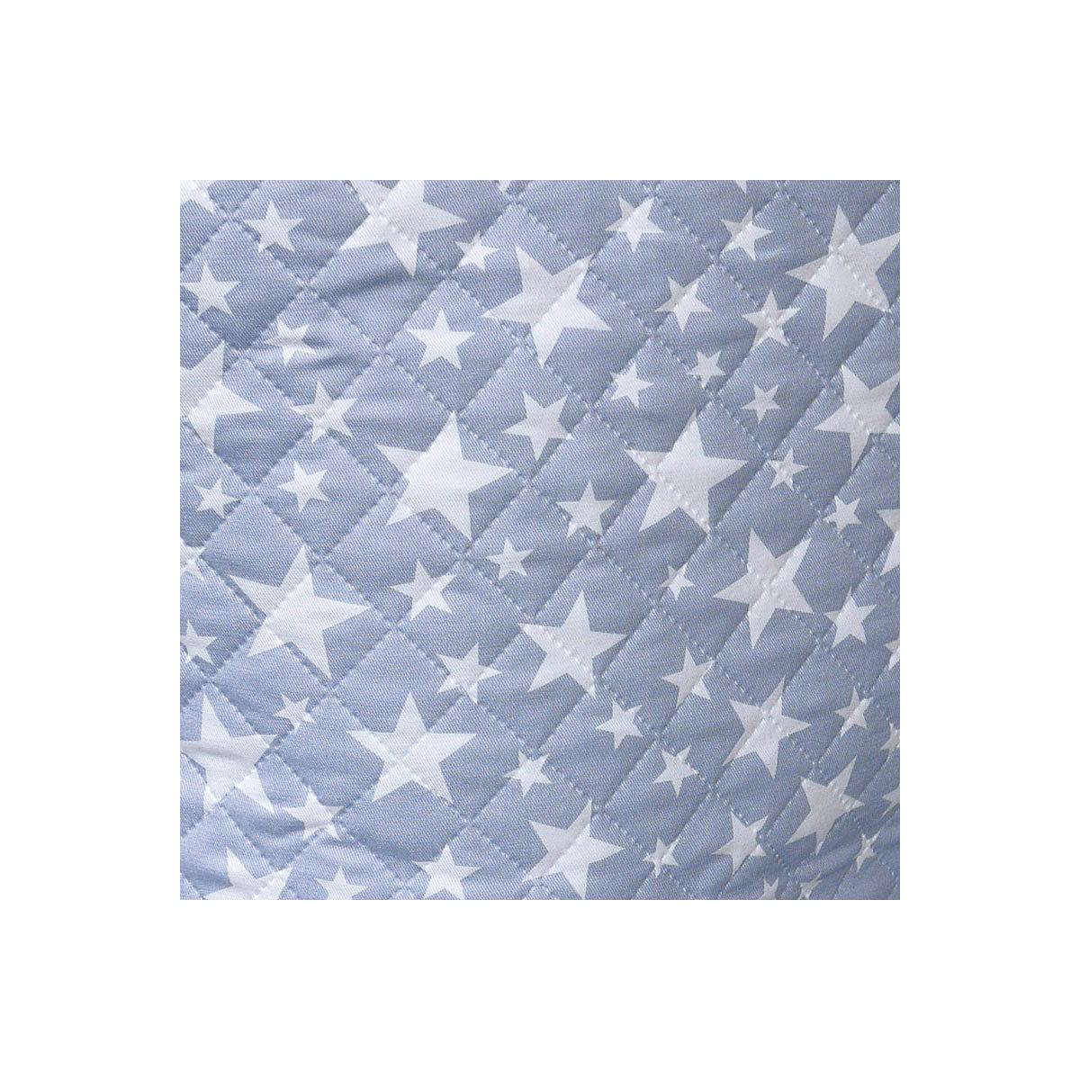 Abitare Kids Spielzeugtasche STARS Baumwolle Hell blau