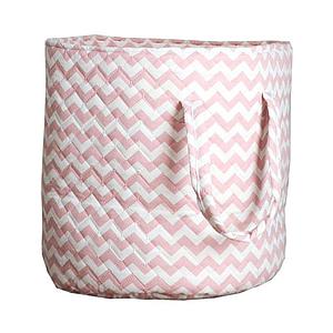 Abitare Kids Spielzeugtasche ZIG ZAG Baumwoll Rosa