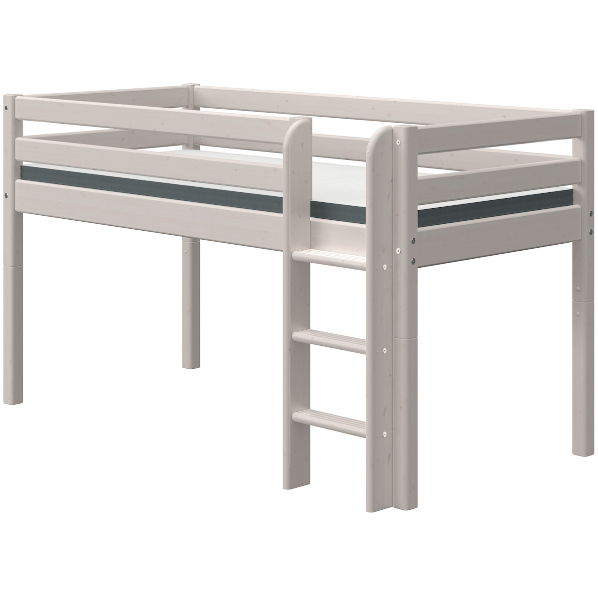 Absturzsicherung 3-4 200cm Leiter oder Rutsche CLASSIC Flexa grau gewaschen 