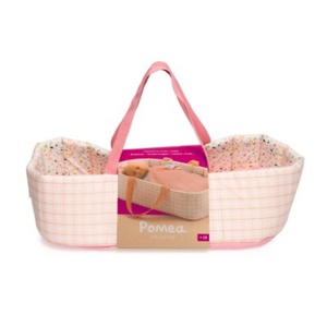 Accessoires Pomea Couffin Pink Lines Djeco