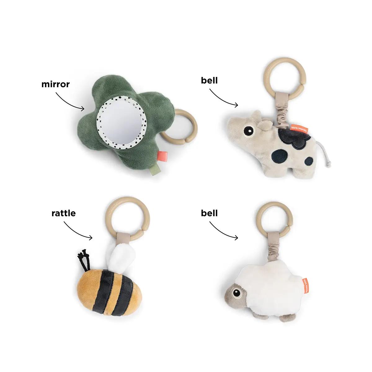 Activity play mat Tiny farm Done by deer Powder