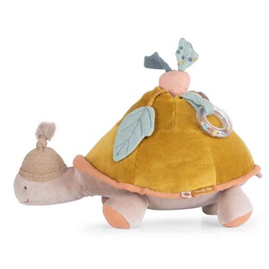 Activity Plüschtier Große Schildkröte TROIS PETITS LAPINS Moulin Roty