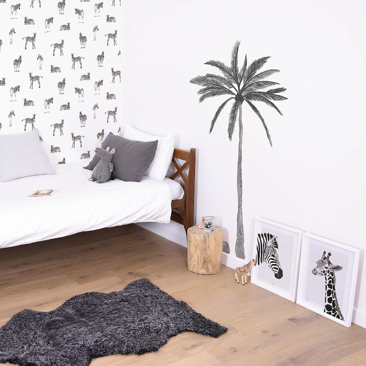 Affiche + Cadre (30X40Cm) - Serengeti : Le Z_Bre Lilipinso