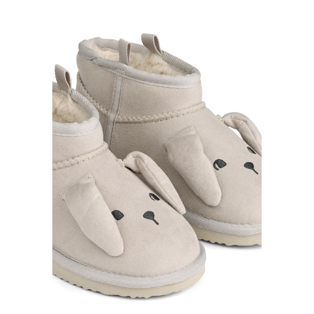 Alban Rabbit Shoes 26 Liewood Dumbo grey