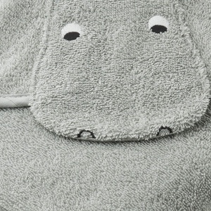 Albert hooded towel One Size LiewoodHippo dove blue DROP 1/22-nov2021