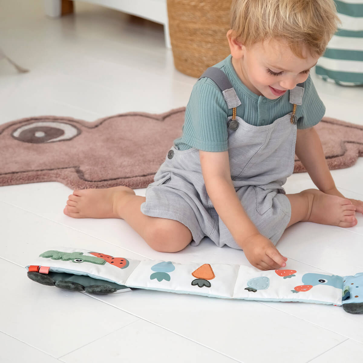 Alfombra Croco Rosa Done by Deer