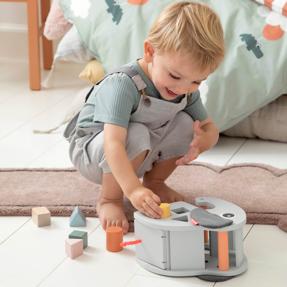 Alfombra Croco Rosa Done by Deer