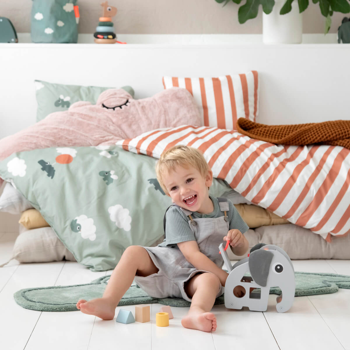 Alfombra Croco Verde Done by Deer