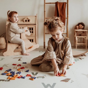 Alphabet EEVAA Play&go ,grün, braun, orange, blue