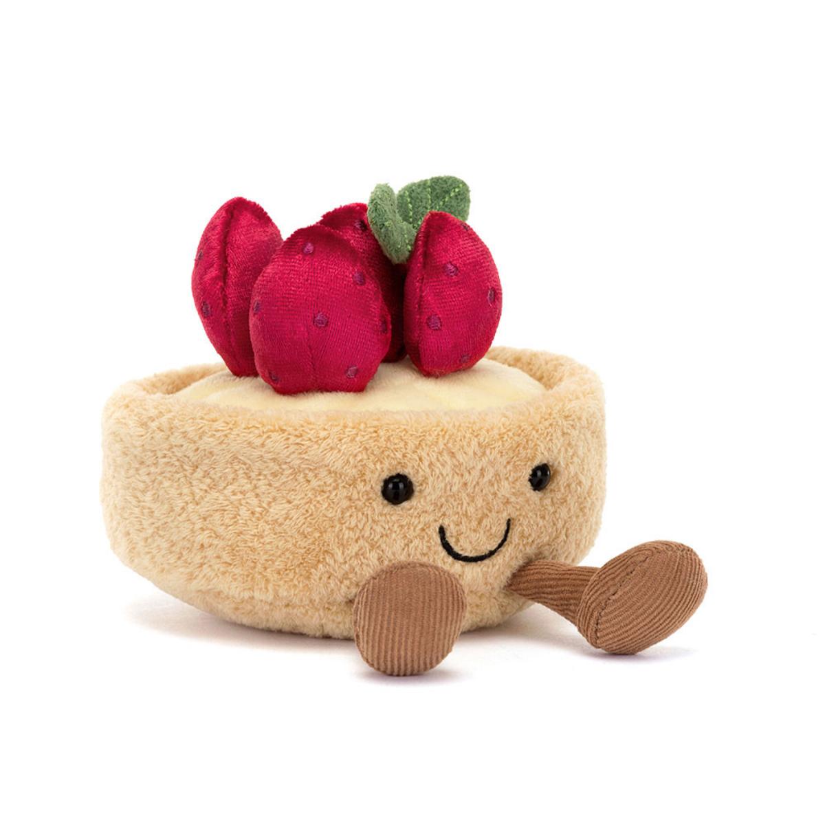 Amuseables Fleurette Tarte Aux Fraises  Jellycat