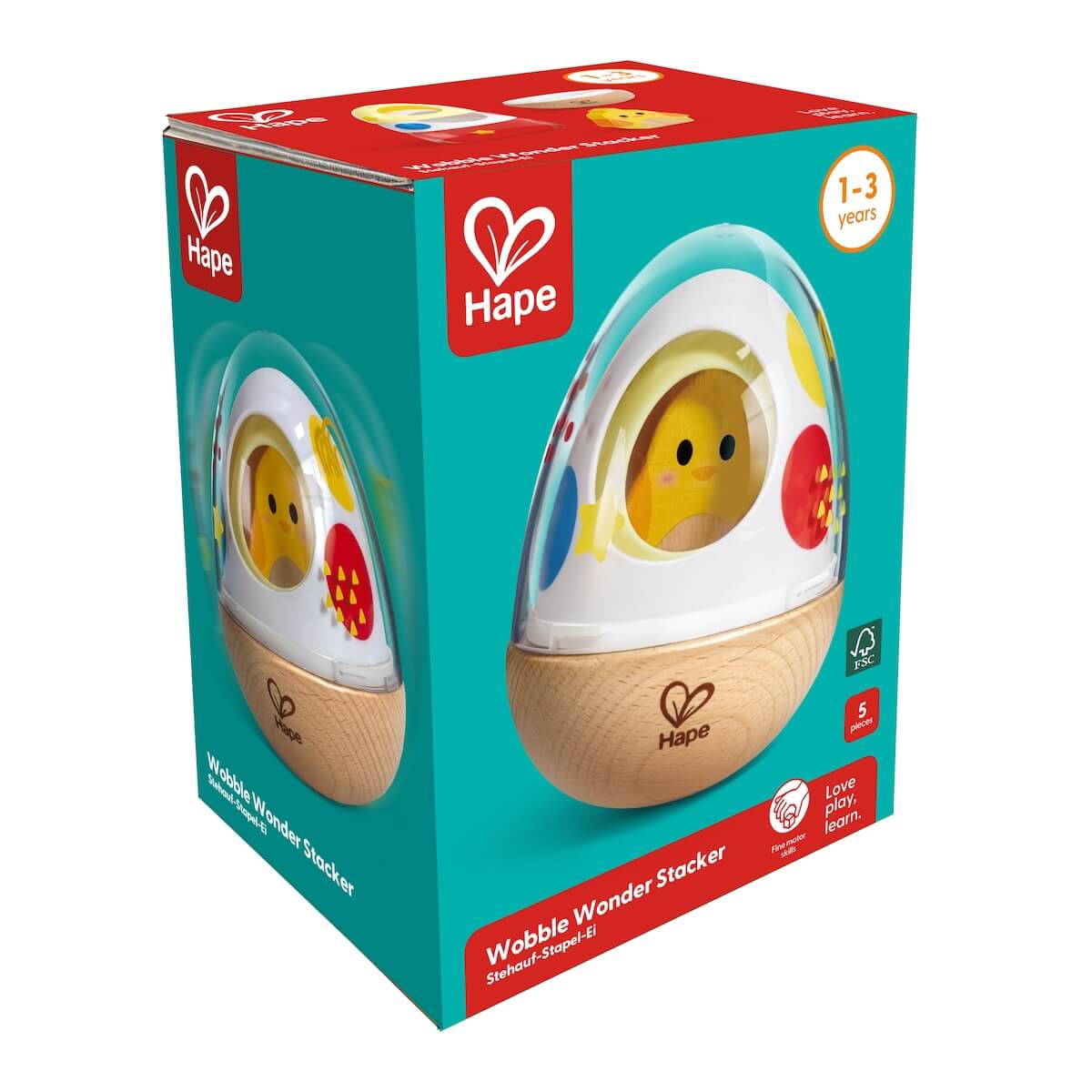 Apilador Wobble Wonder Hape