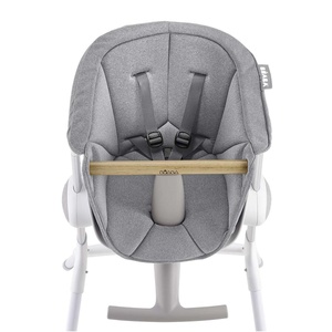 Asiento textil Trona bebé UP&DOWN Beaba gris