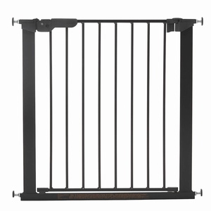 Asta Barriere Metall Babydan Noir (Sans Rallonges)