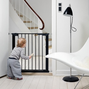 Asta Barriere Metall Babydan Noir (Sans Rallonges)