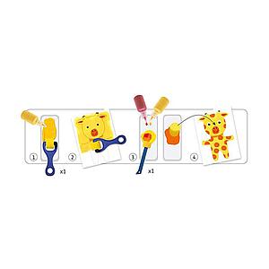 Atelier peinture LES AVENTURES DES DOUDOUS Djeco