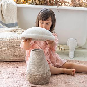 Aufbewahrungskorb 23x27cm BABY MUSHROOM Lorena Canals