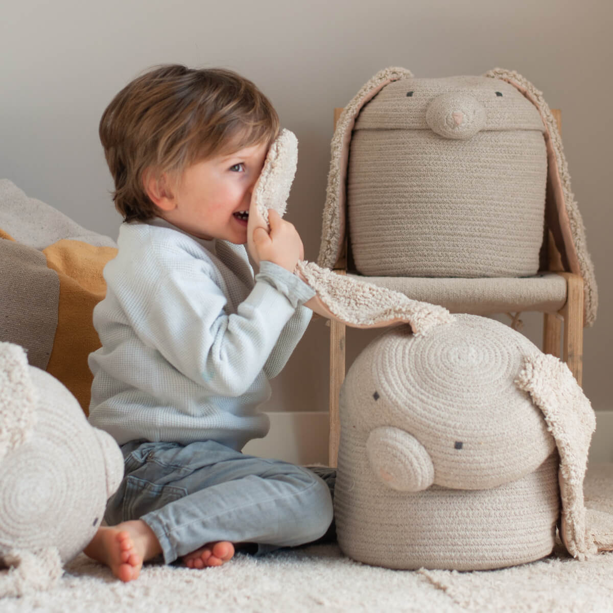 Aufbewahrungskorb 25x30cm RITA RABBIT Lorena Canals