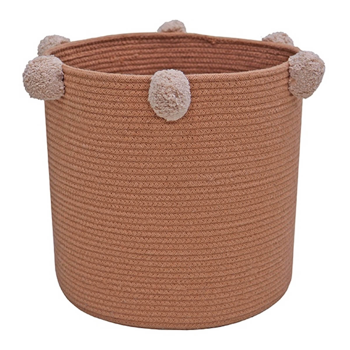 Aufbewahrungskorb BUBBLY Ø30x30cm Lorena Canals Chestnut