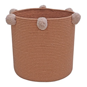 Aufbewahrungskorb BUBBLY Ø30x30cm Lorena Canals Chestnut