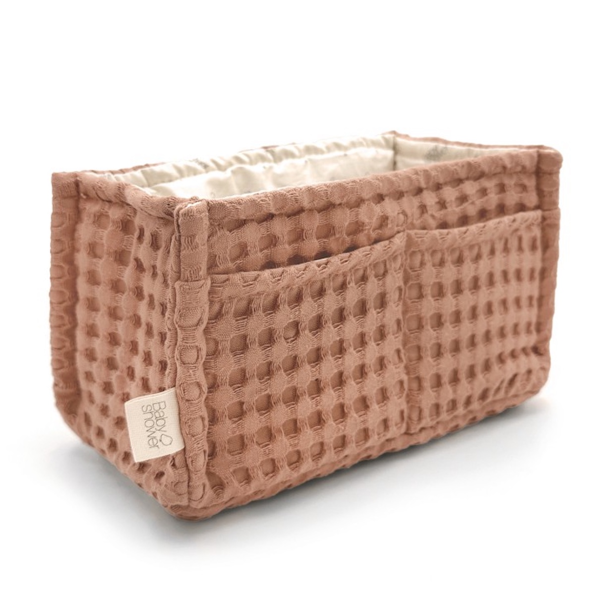 Aufbewahrungskorb für Windeln babyshower gofre cinnamon