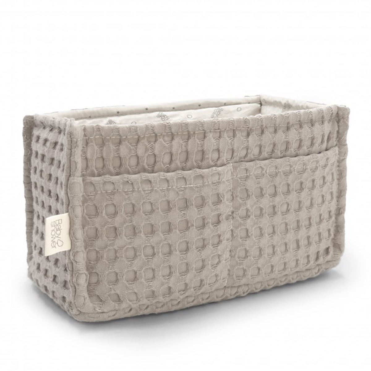 Aufbewahrungskorb für Windeln babyshower gofre latte