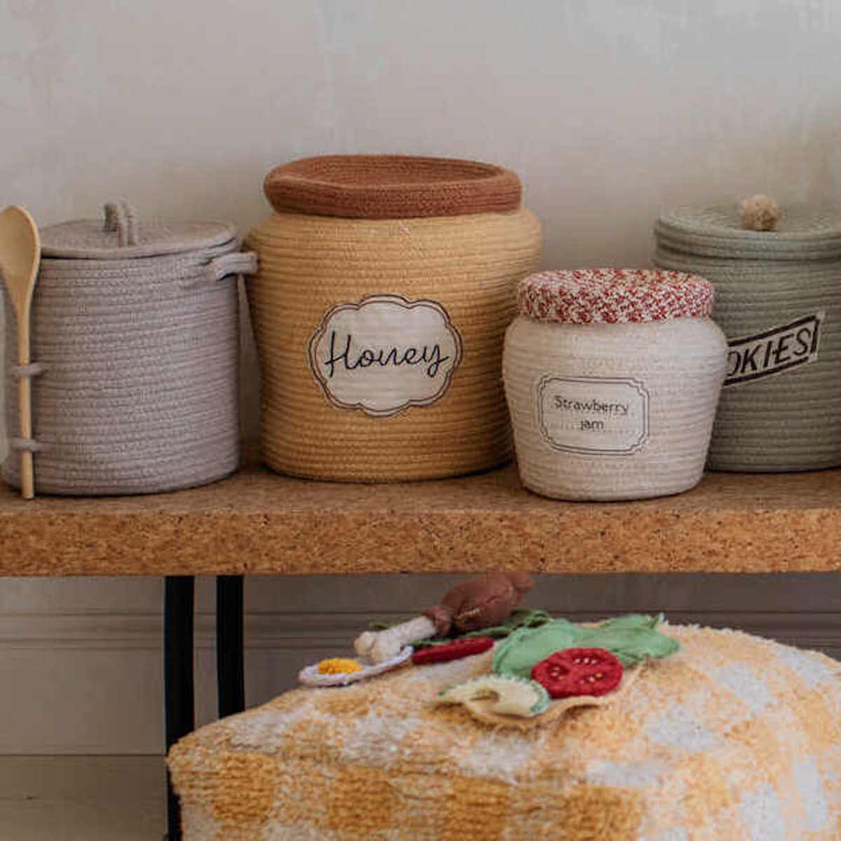 Aufbewahrungskorb LITTLE CHEF Lorena Canals Honey Pot