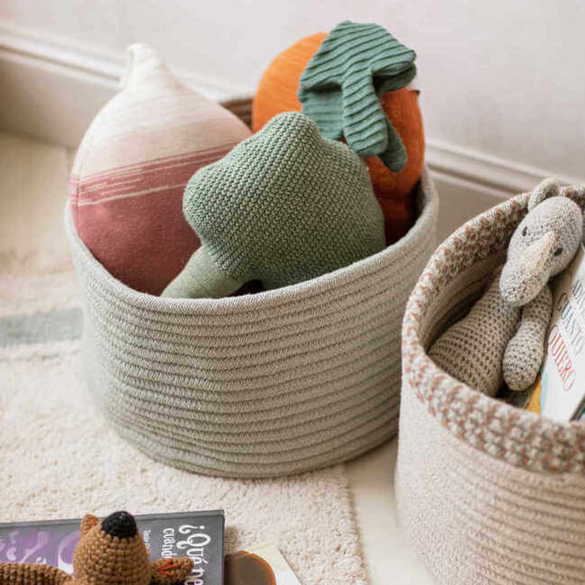 Aufbewahrungskorb LITTLE CHEF Lorena Canals Kilo-Toffee